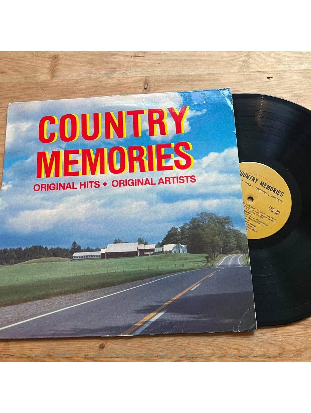 Various - Country Memories Original Hits 33rpm VG+ VR15